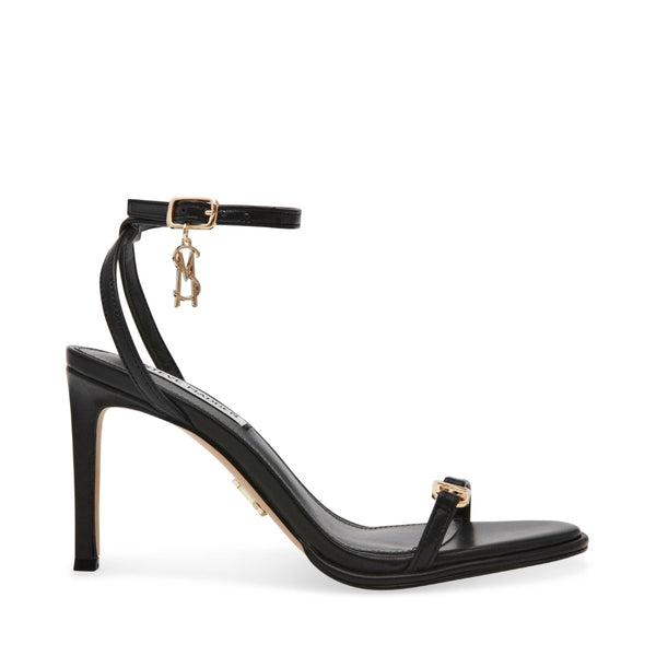 STEVE MADDEN KELSI BLACK LEATHER